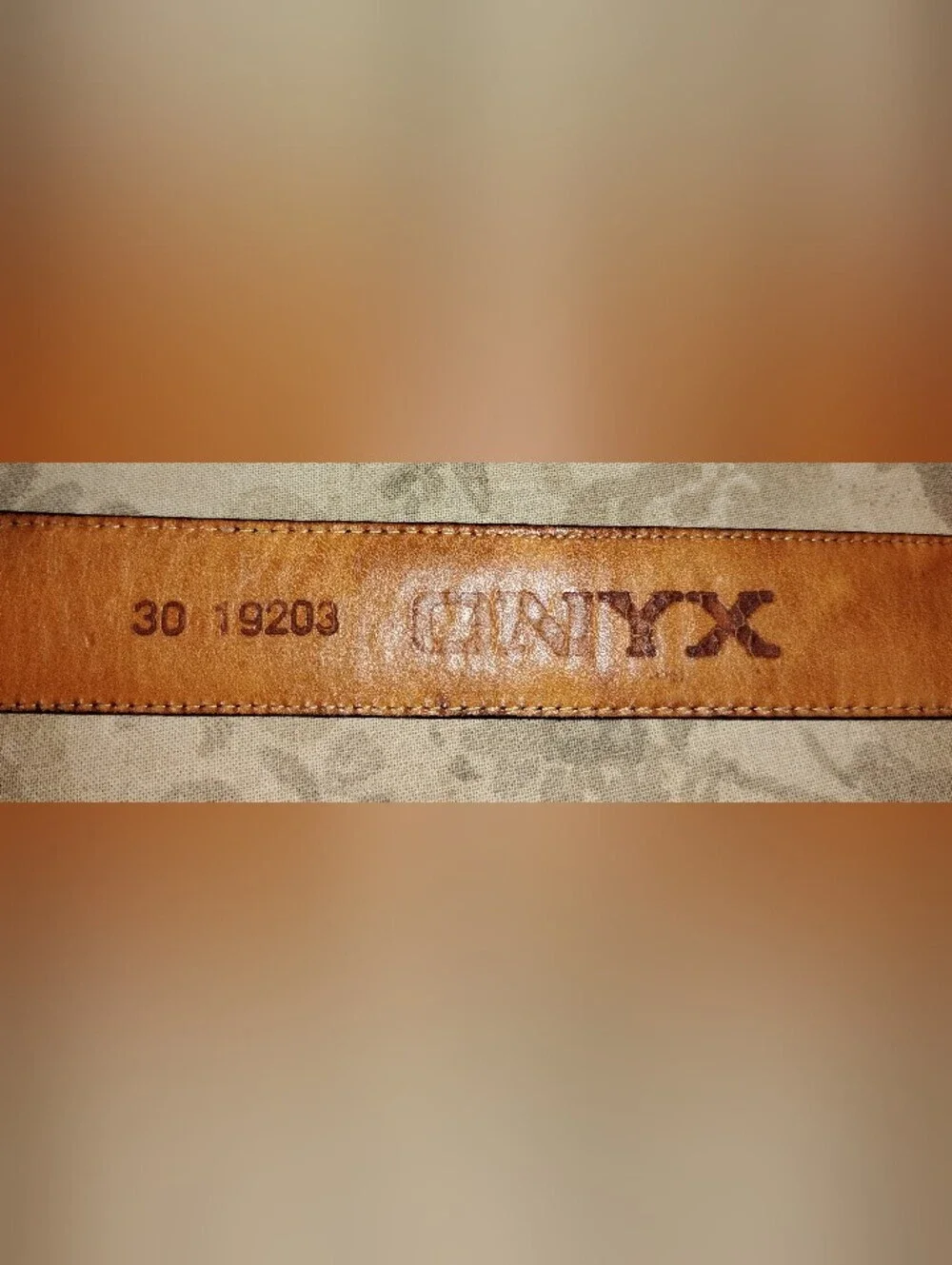 ONYX HORSE BELT